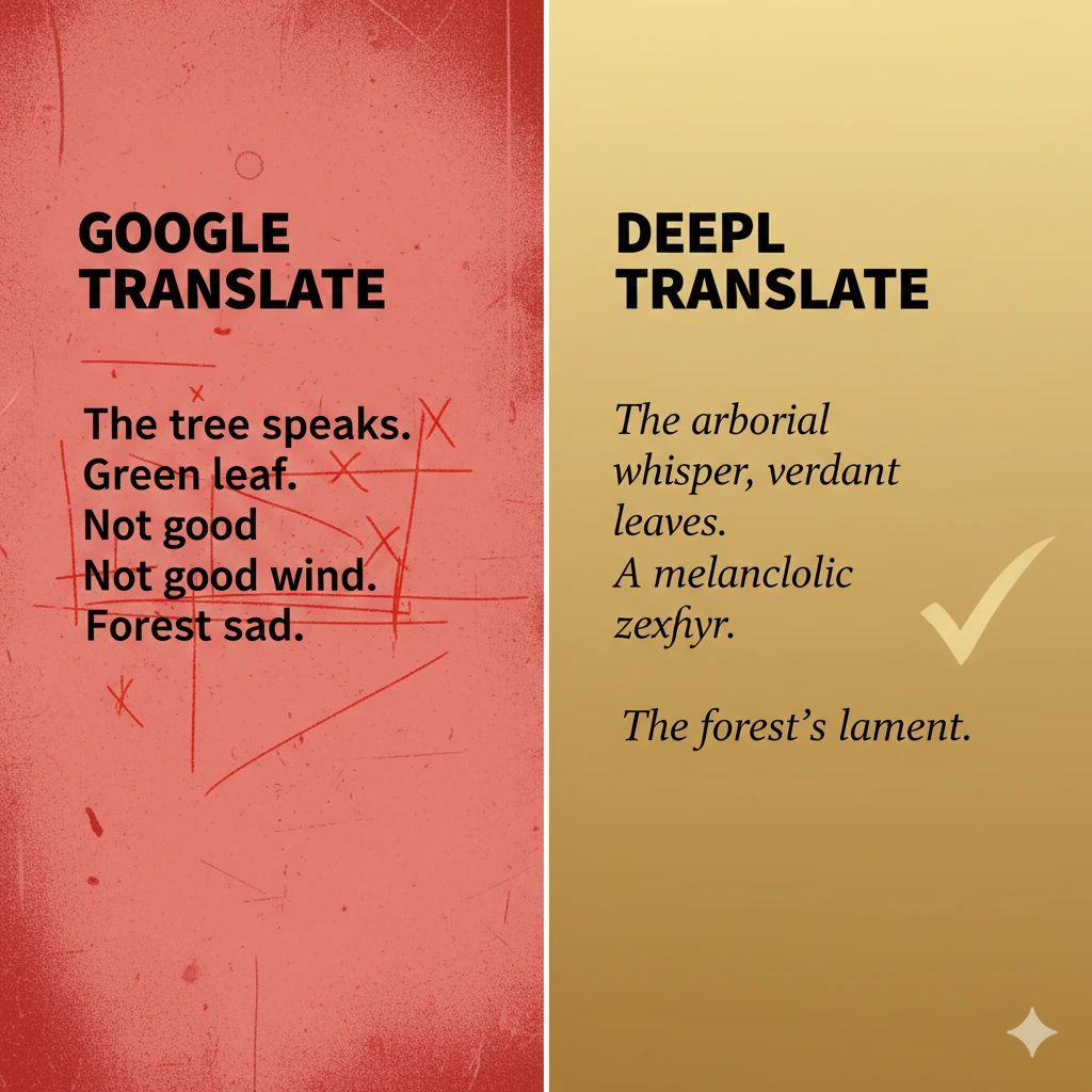 بهترین ترجمه گوگل (DeepL)
