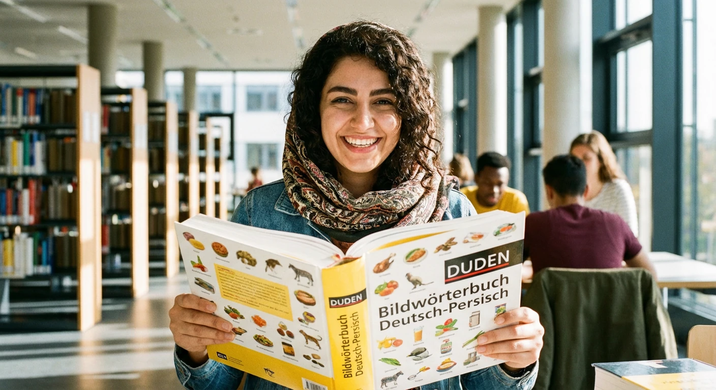 راهنمای انتخاب بهترین دیکشنری تصویری آلمانی برای یادگیری سریع 1 بهترین دیکشنری تصویری آلمانی