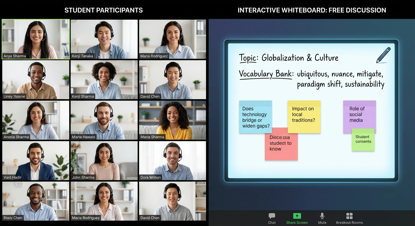 دوره آنلاین مکالمه
