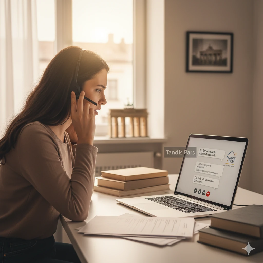 مکالمه در اداره مهاجرت